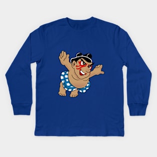 SUMO SPLASH Kids Long Sleeve T-Shirt